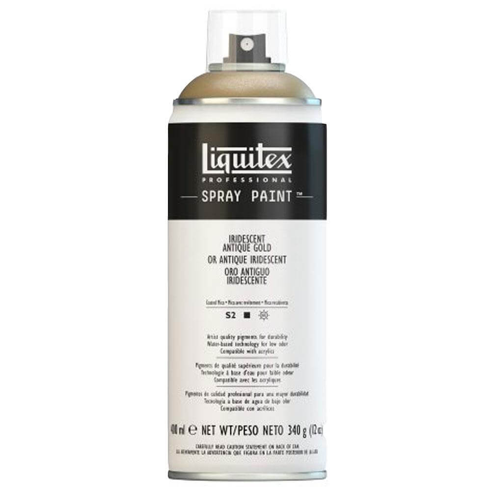 Liquitex Gold and Silver Spray Paint